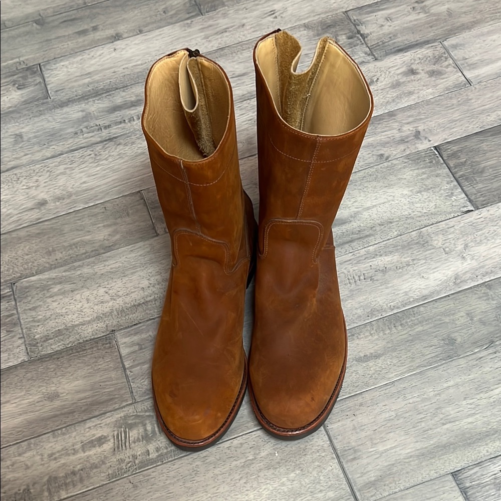 Chippewa Tan Leather Boots